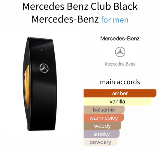 Mercedes-Benz: Mercedes Benz Club Black -Sample