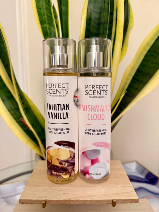 Vanilla and Marshmallow Body Spray Bundle