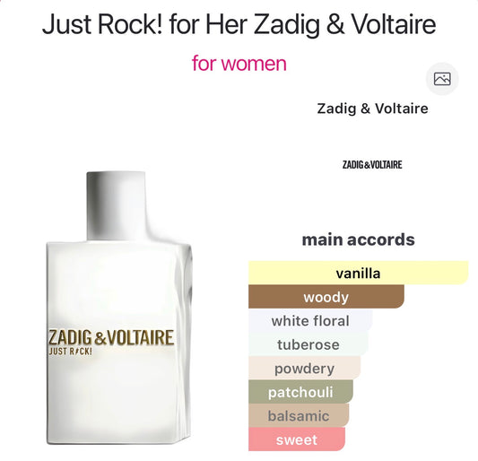 Zadig & Voltaire: Just Rock For Her-Sample
