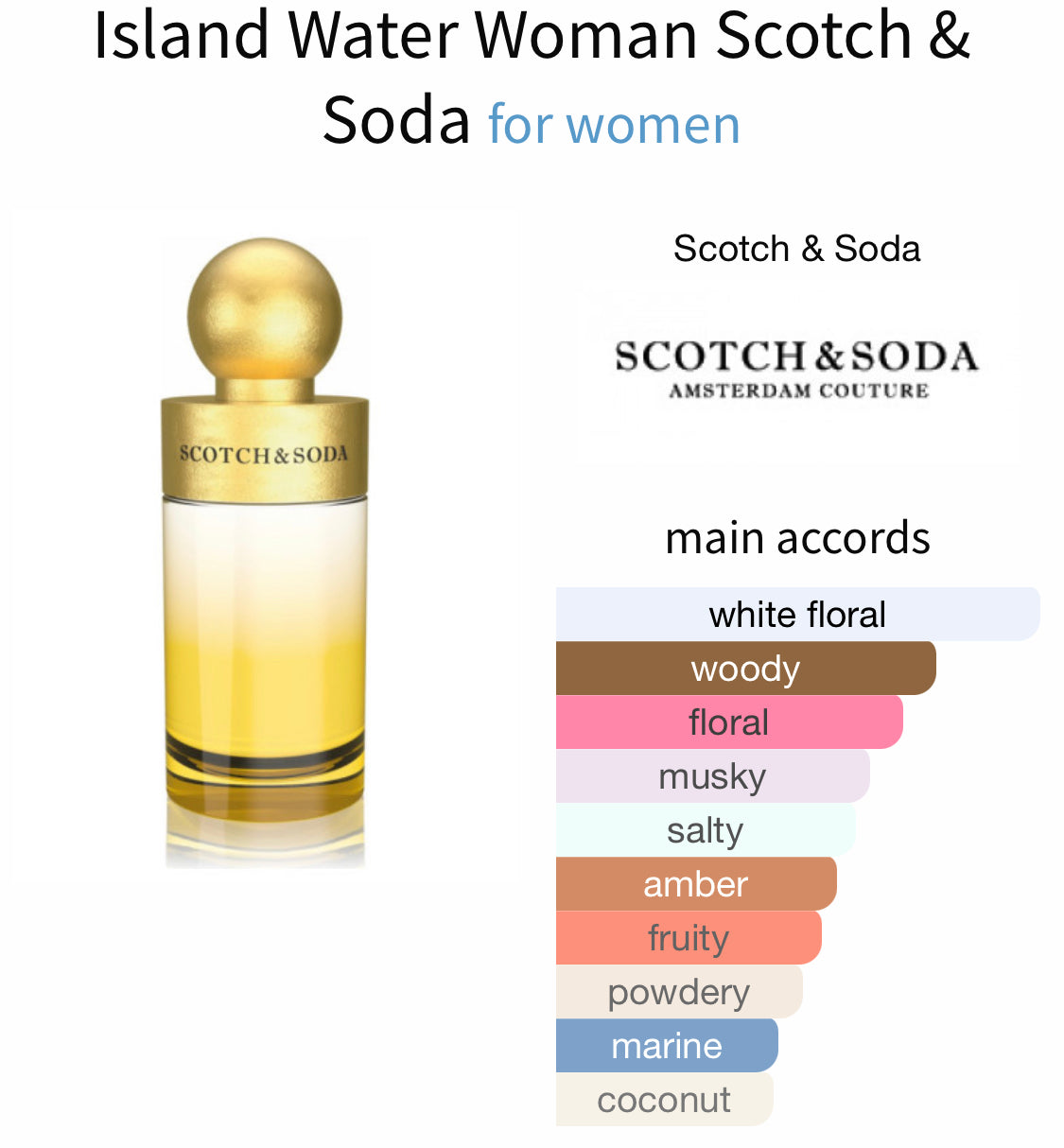 Scotch & Soda-Island Water-100ml