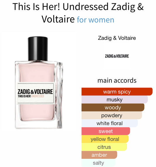 Zadig & Voltaire: This Is Her! Undressed -Sample